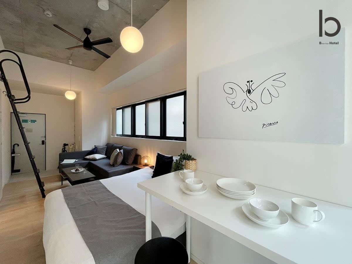 Bhotel Nekoyard - Stylish Loft Studio Steps From Peace Park Hiroshima Bagian luar foto